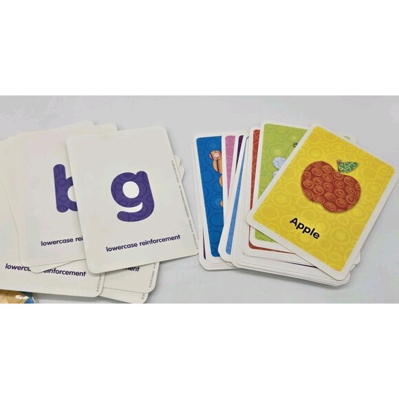 Lot Of Educational Stuff K4-K5 Wipe Off Writing & Alphabet & Numbers Flash Cards - Picture 9 of 12